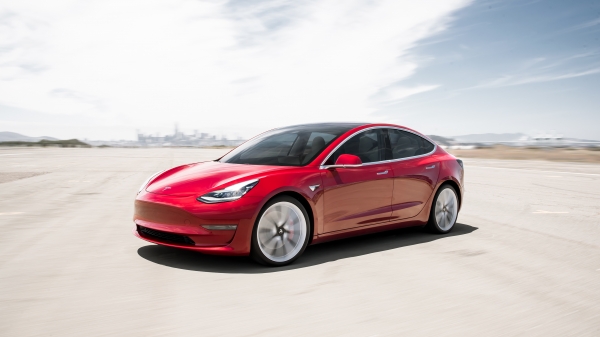 Model 3 Performance Red