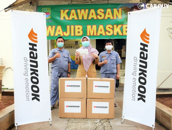 한국타이어 인도네시아에 마스크 기부