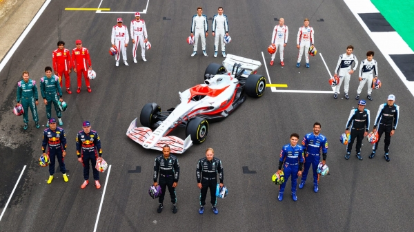 2022 시즌 새로운 F1 차량 (출처 = F1.com)
