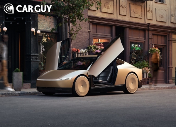 테슬라 2인승 로보택시 '사이버캡'<br>